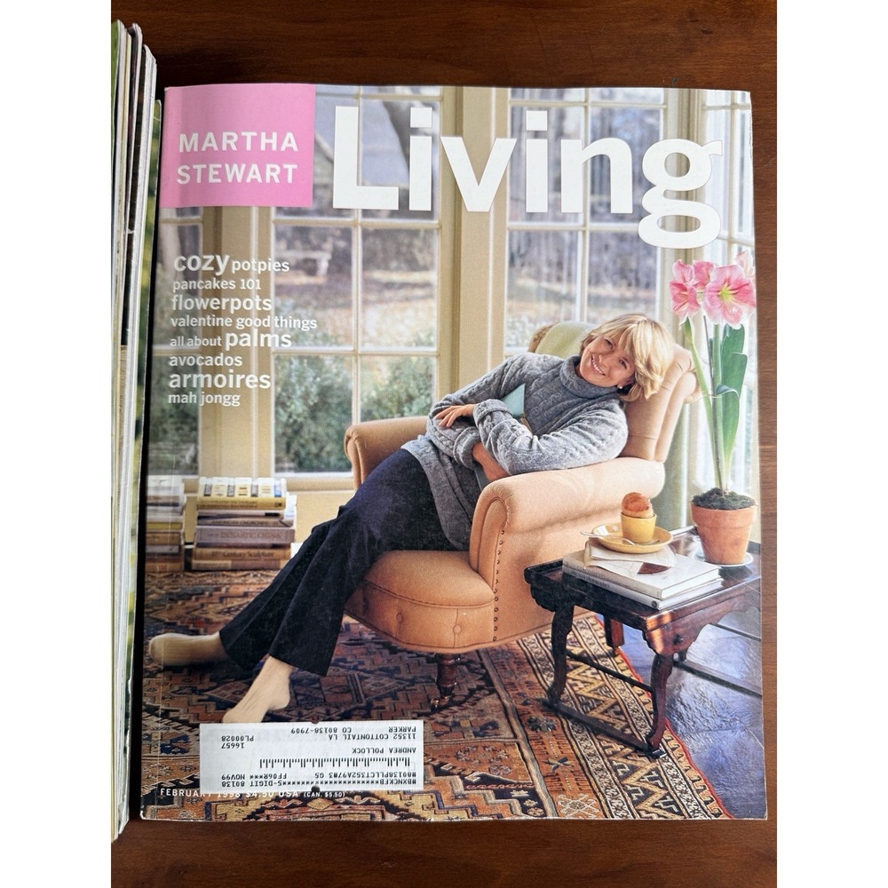 Martha Stewart LIVING Magazine Lot of 8 VINTAGE 1990's, 2009 - Picture 2 of 9